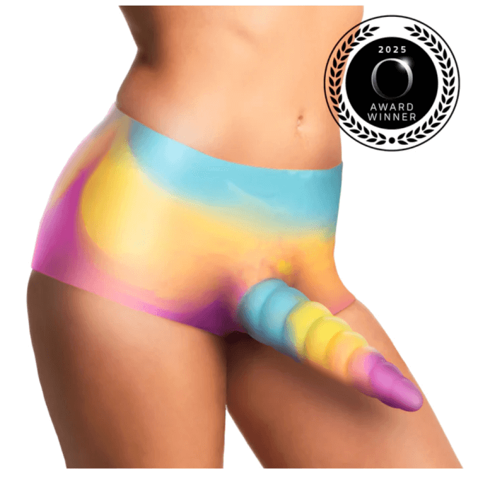 Calza de silicona con Dildo Unicornio 🌈 🦄