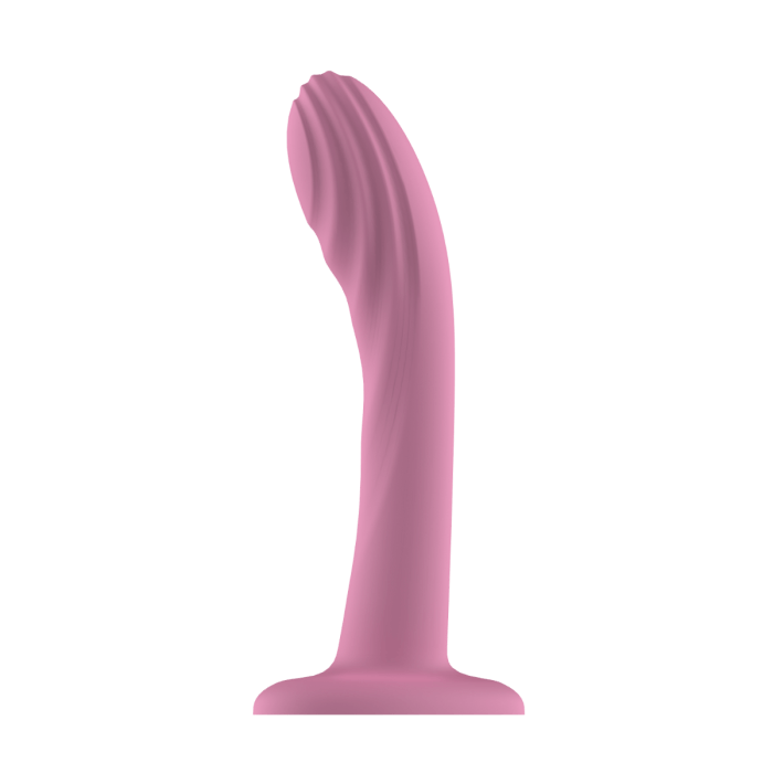Dildo con textura Ondulada - 17 x 3,5 cm - Passion Play