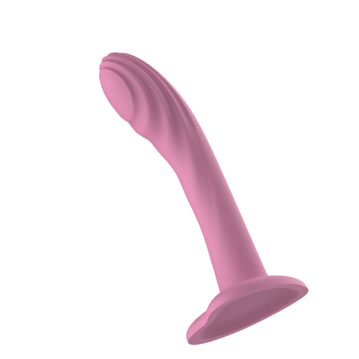 Dildo con textura Ondulada - 17 x 3,5 cm - Passion Play - Image 2