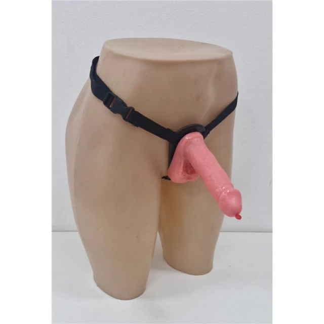 Arnés cinturonga con Dildo que Eyacula - 15x3.7cm - Image 4