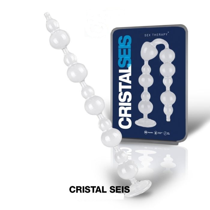 Tira de Bolillas para inserción y estimulación anal o vaginal - 36 x 3.5 cm aprox - Image 4