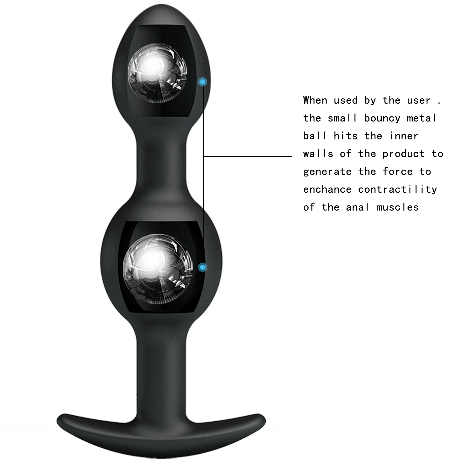 Plug Anal Kegel para Hombres - 12 x 3 cm aprox - Image 5