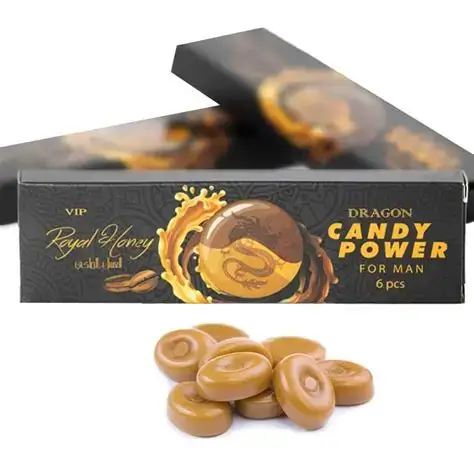 Vigorizante Sexual Masculino en Caramelos - Dragon Candy Power X 6