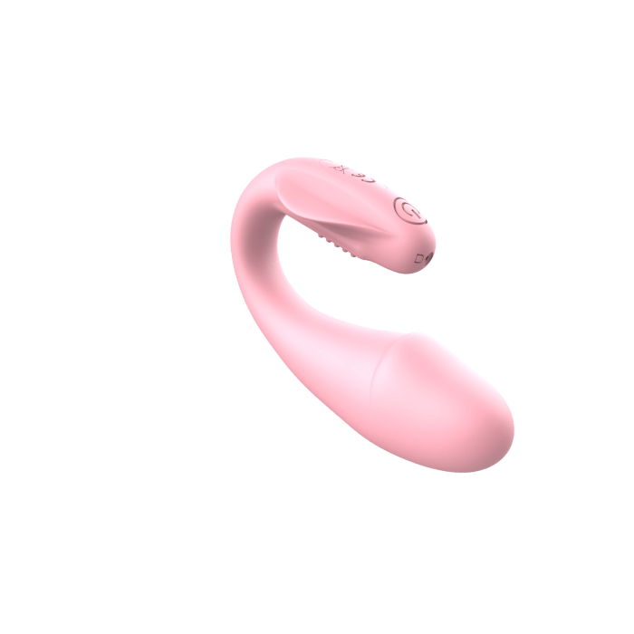 Vibrador Vaginal de Doble Estimulación con formato U y Control Remoto - Image 3