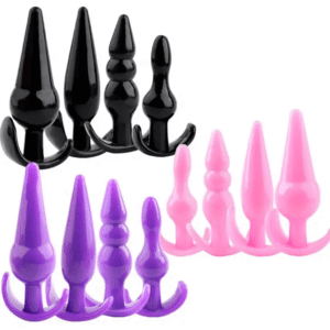 Kit x 4 Plugs de Dilatación y Preparación Anal