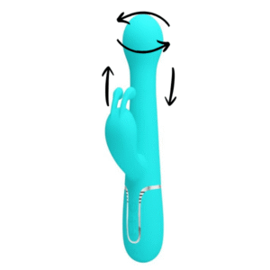 Vibrador con Empuje y Rotación - Twinkled Tenderness