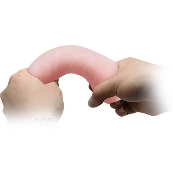 Dildo Articulado y Silicona simil piel - 16 x 3.3 cm aprox - Image 2