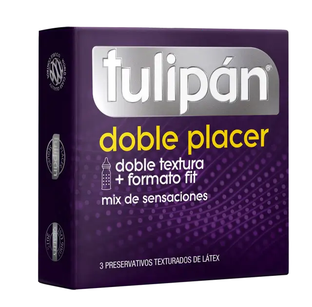 Preservativos Tulipan Doble Placer