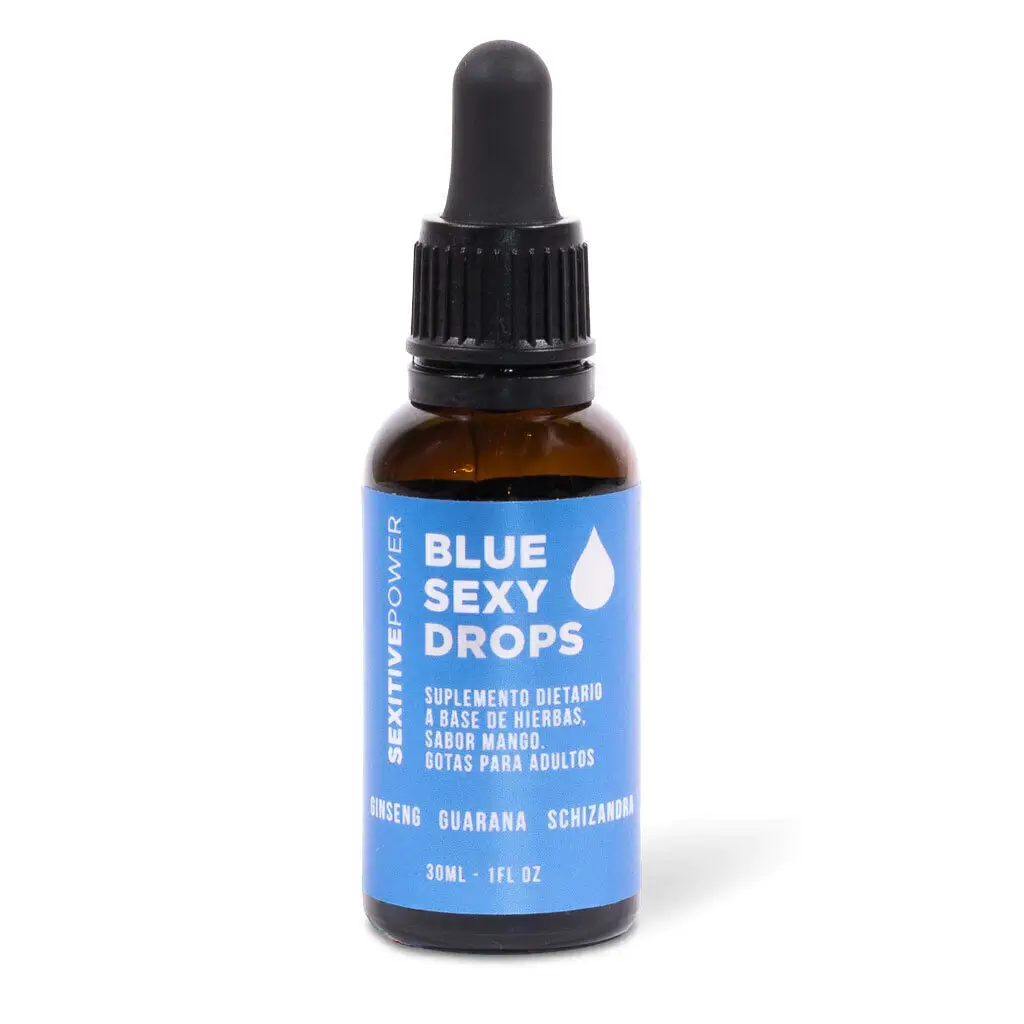 Vigorizante Sexual en Gotas - para HOMBRE- Blue Sexy Drops - 30ml