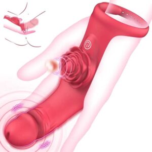 Dildo Dedal Vibrador para colocar en el dedo y estimular interna y externamente