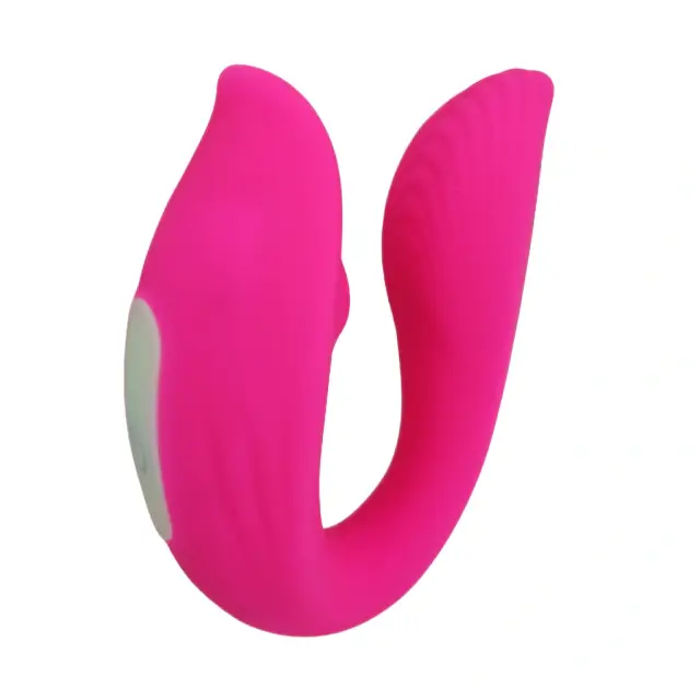 Estimulador Vaginal en U con Vibración y Succión - Imagen 4